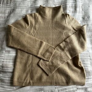 Vince Boiled Cashmere Funnelneck